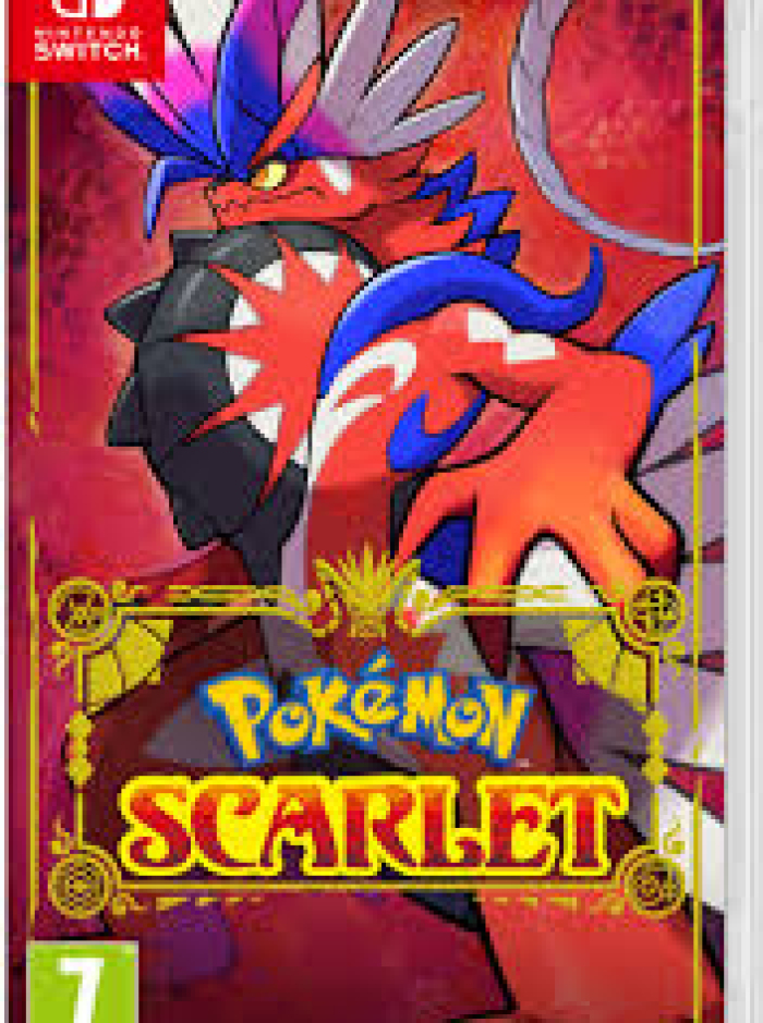 Electronics On Edge: Switch Game PokeMon Scarlet